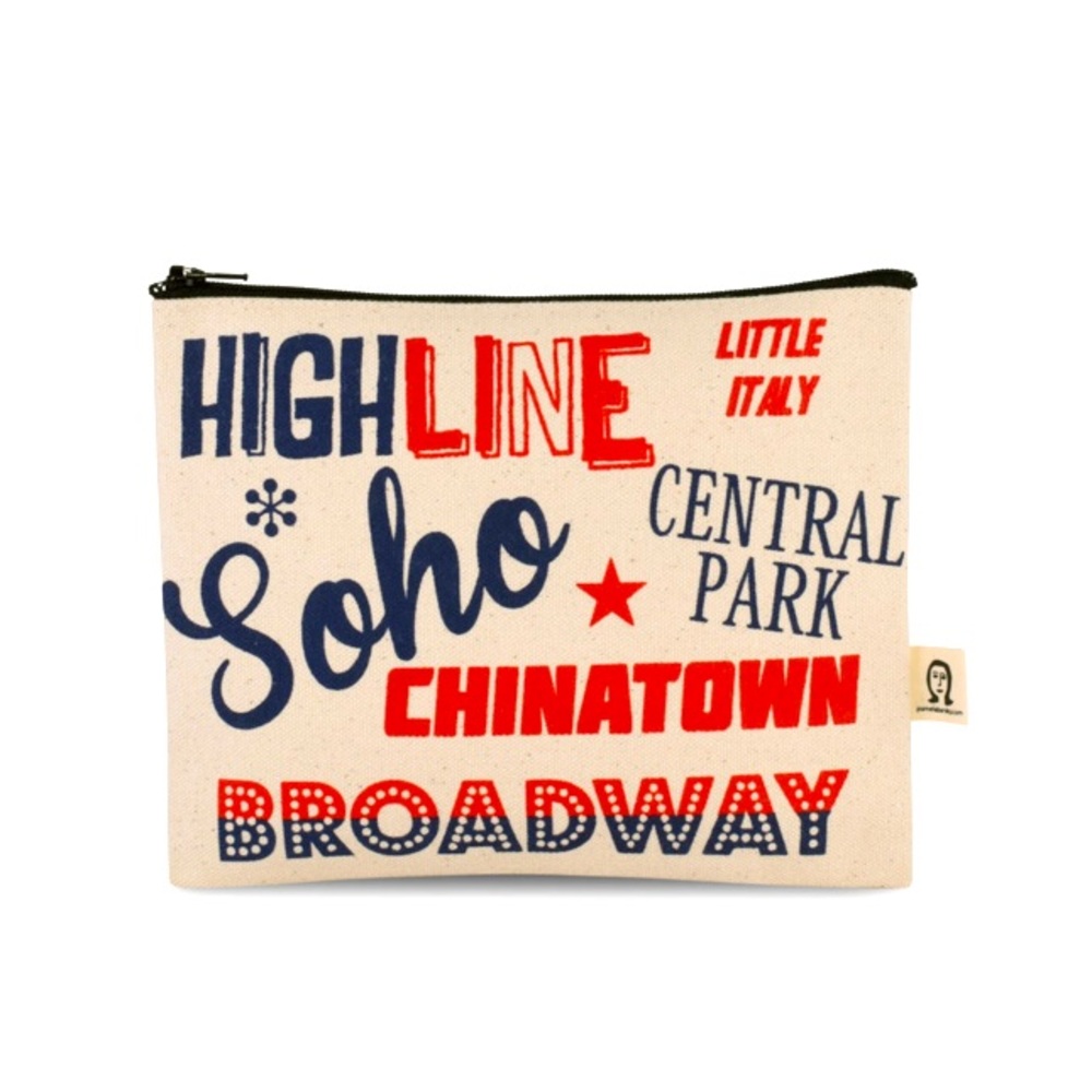 Pamela Barsky SOHO New York Canvas Pouch
